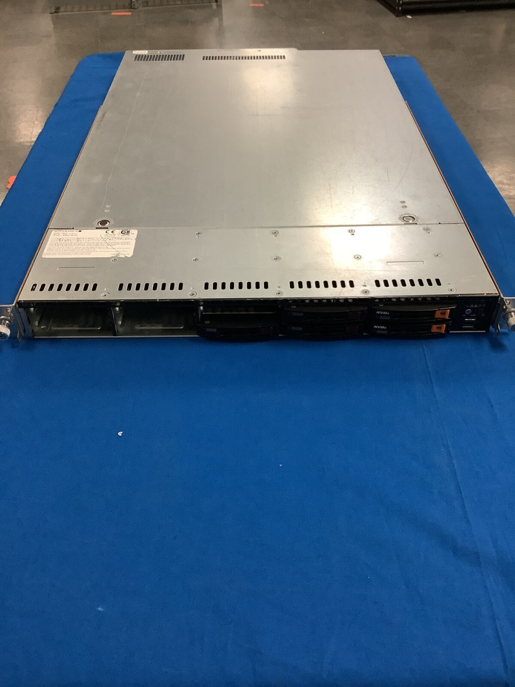 Supermicro SYS-1028U-TNRTP+ 750Wx2 PSU  64GB Internal SSD Fans and cables