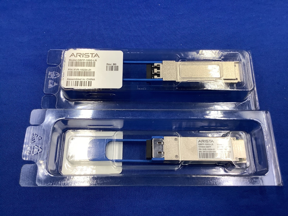 QSFP-100G-LR-ARISTA 100GBASE-LR 10km SMF QSFP Transceiver XVR-10224-21