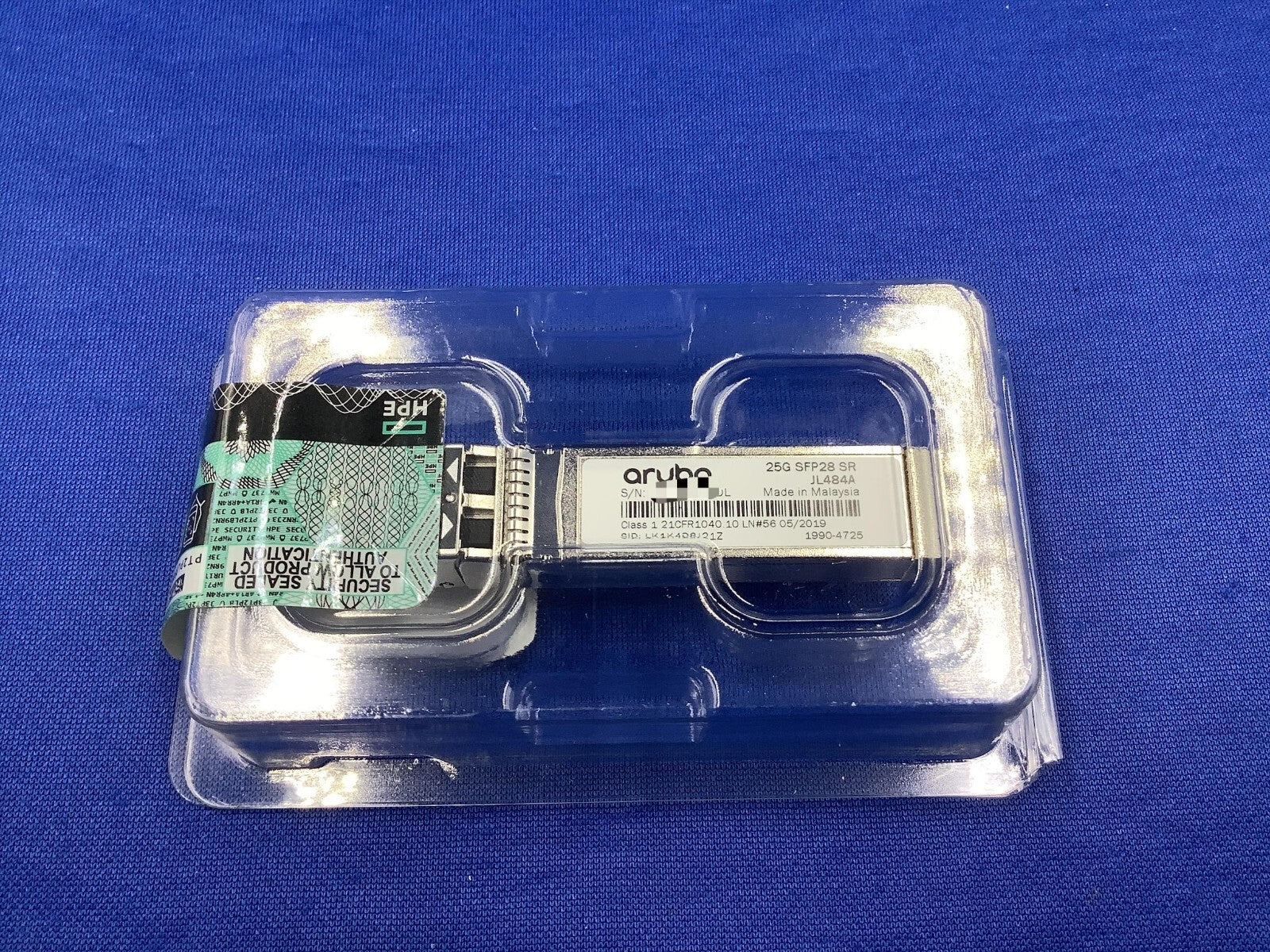 JL484A HPE ARUBA 25G SFP28 LC SR 100M MMF XCVR
