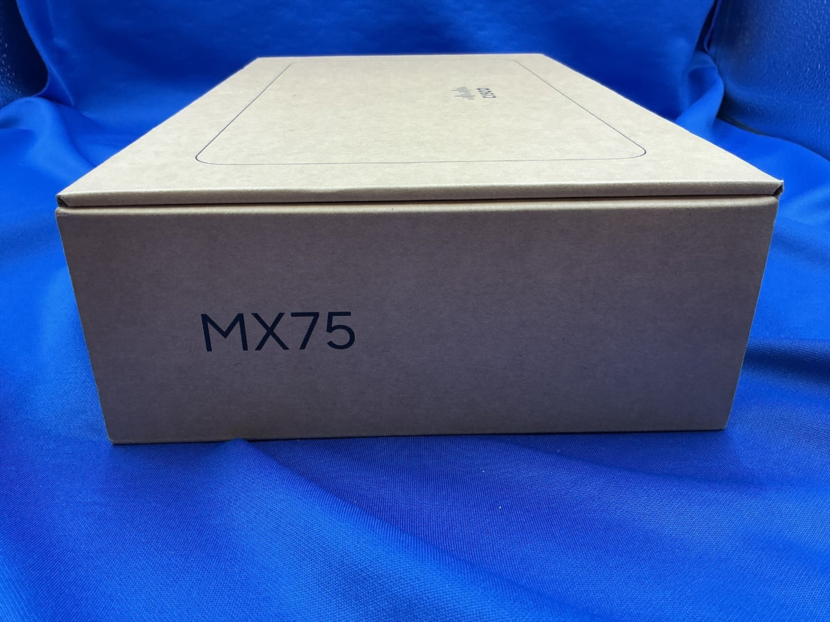 Cisco Meraki MX75-HW Security Appliance Firewall Unclaimed New