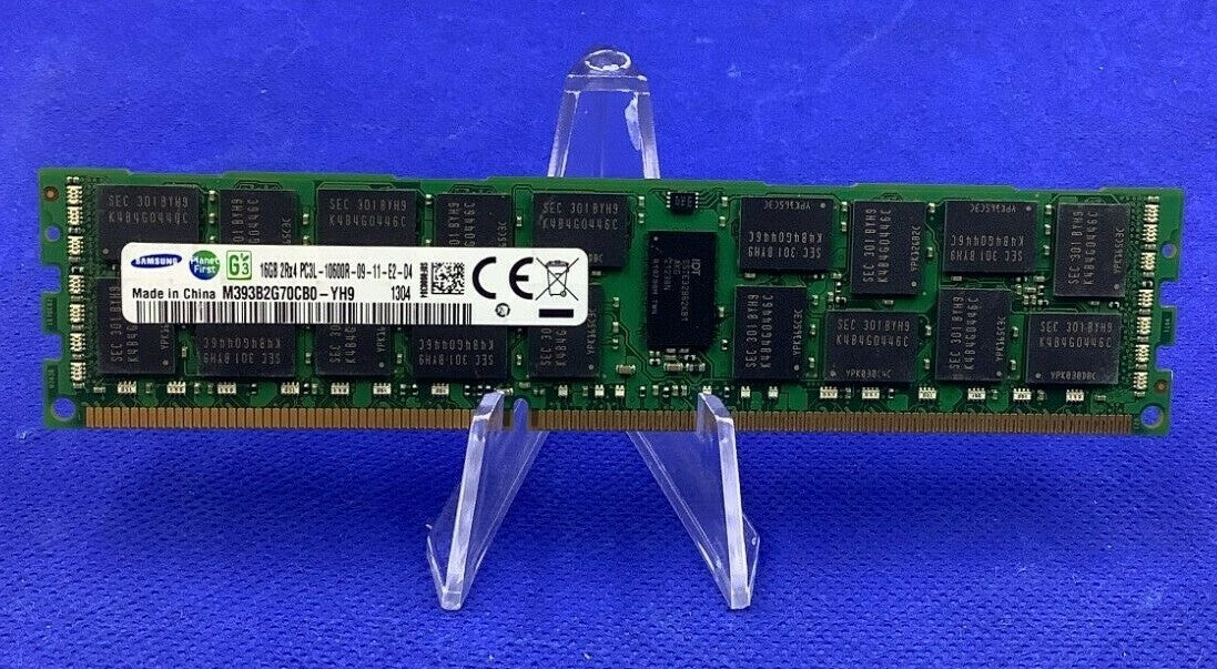 SAMSUNG M393B2G70CB0-YH9 16GB (1X16GB) 2RX4 PC3L-10600R Server Memory