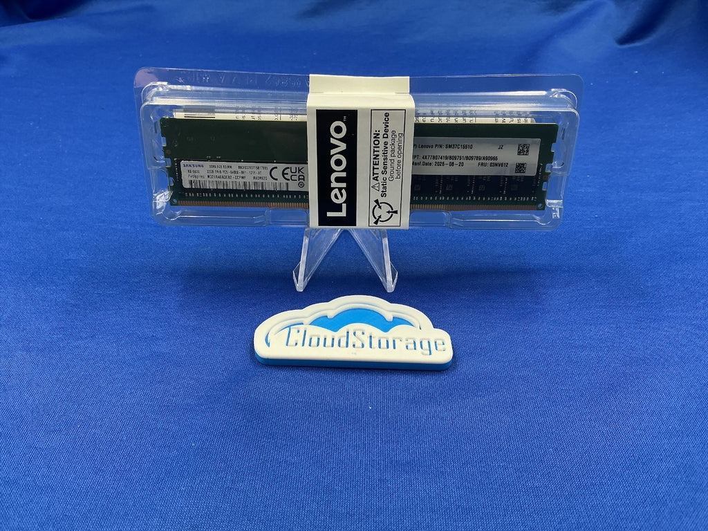 03NV612 LENOVO 32GB (1X32GB) 2Rx8 PC5-6400B RDIMM MEMORY M321R4GA3EB2-CCP