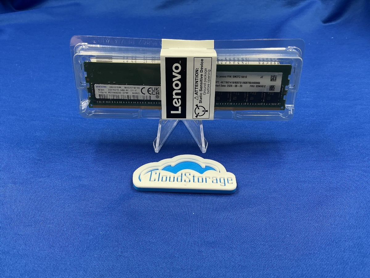 03NV612 LENOVO 32GB (1X32GB) 2Rx8 PC5-6400B RDIMM MEMORY M321R4GA3EB2-CCP