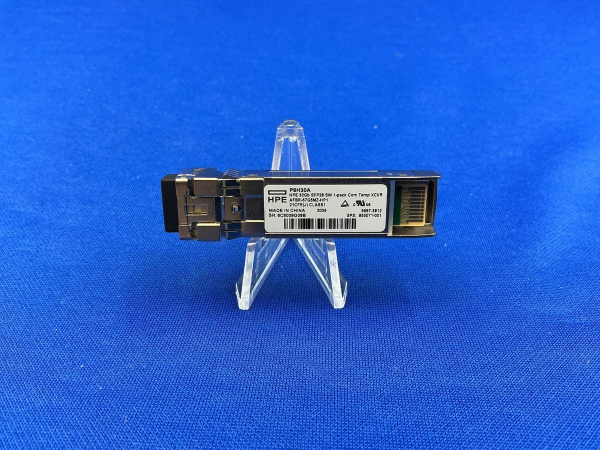 P9H30A HPE 32GB SFP+ SW 1PACK Com Temp XCVR