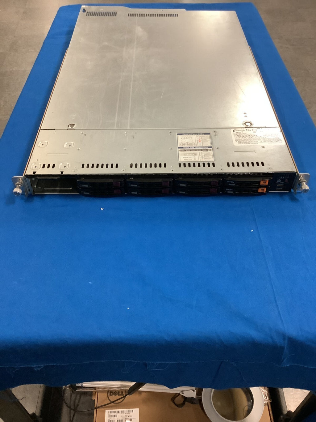 Supermicro SYS-1028U-TNRTP+ 750Wx2 PSU  64GB Internal SSD Fans and cables