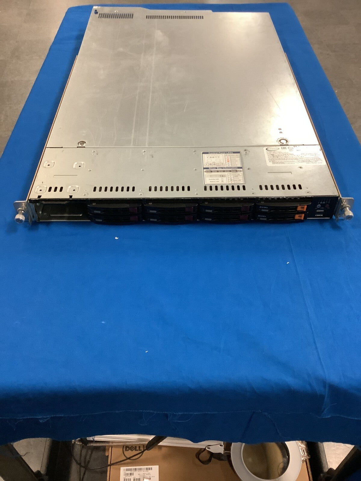Supermicro SYS-1028U-TNRTP+ 750Wx2 PSU  64GB Internal SSD Fans and cables