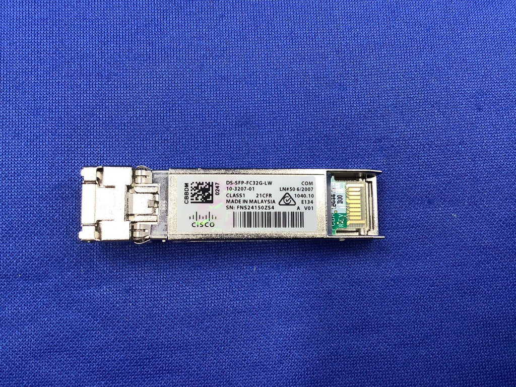 Cisco DS-SFP-FC32G-LW 32G 1310NM SFP+ Transceiver Module 10-3207-01
