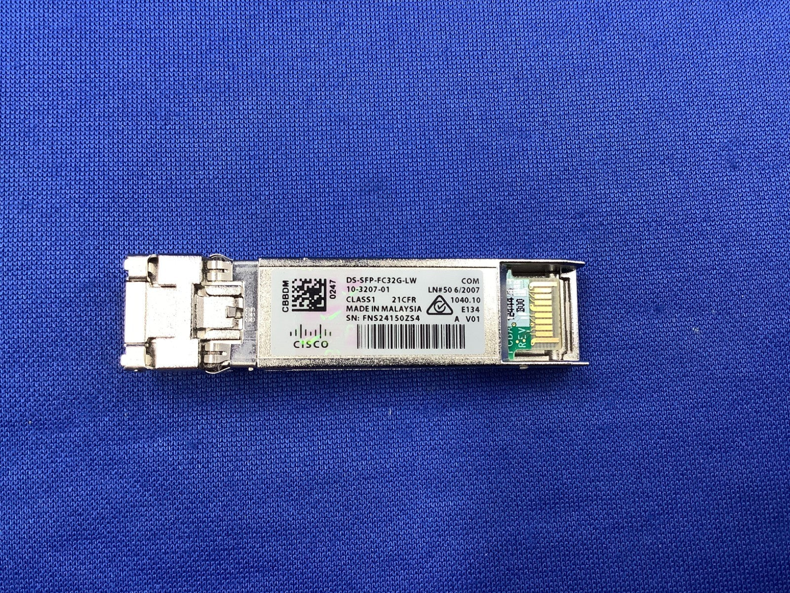 Cisco DS-SFP-FC32G-LW 32G 1310NM SFP+ Transceiver Module 10-3207-01