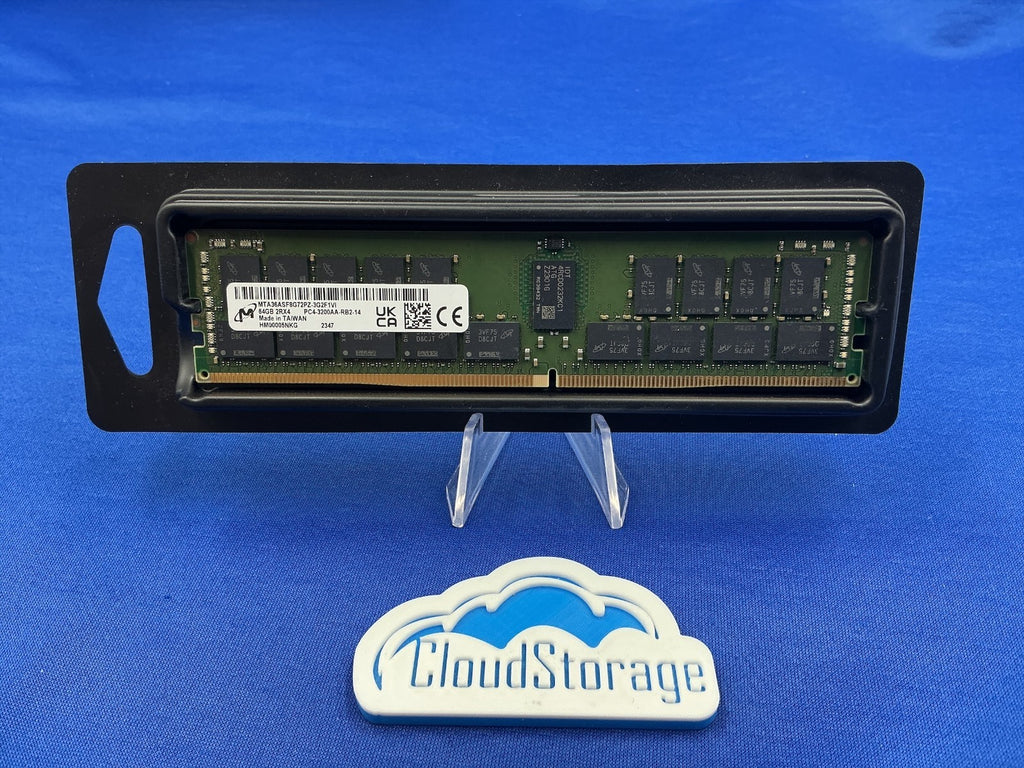 Micron MTA36ASF8G72PZ-3G2F1 64GB DDR4-3200 PC4-25600 2Rx4 ECC RDIMM MEMORY
