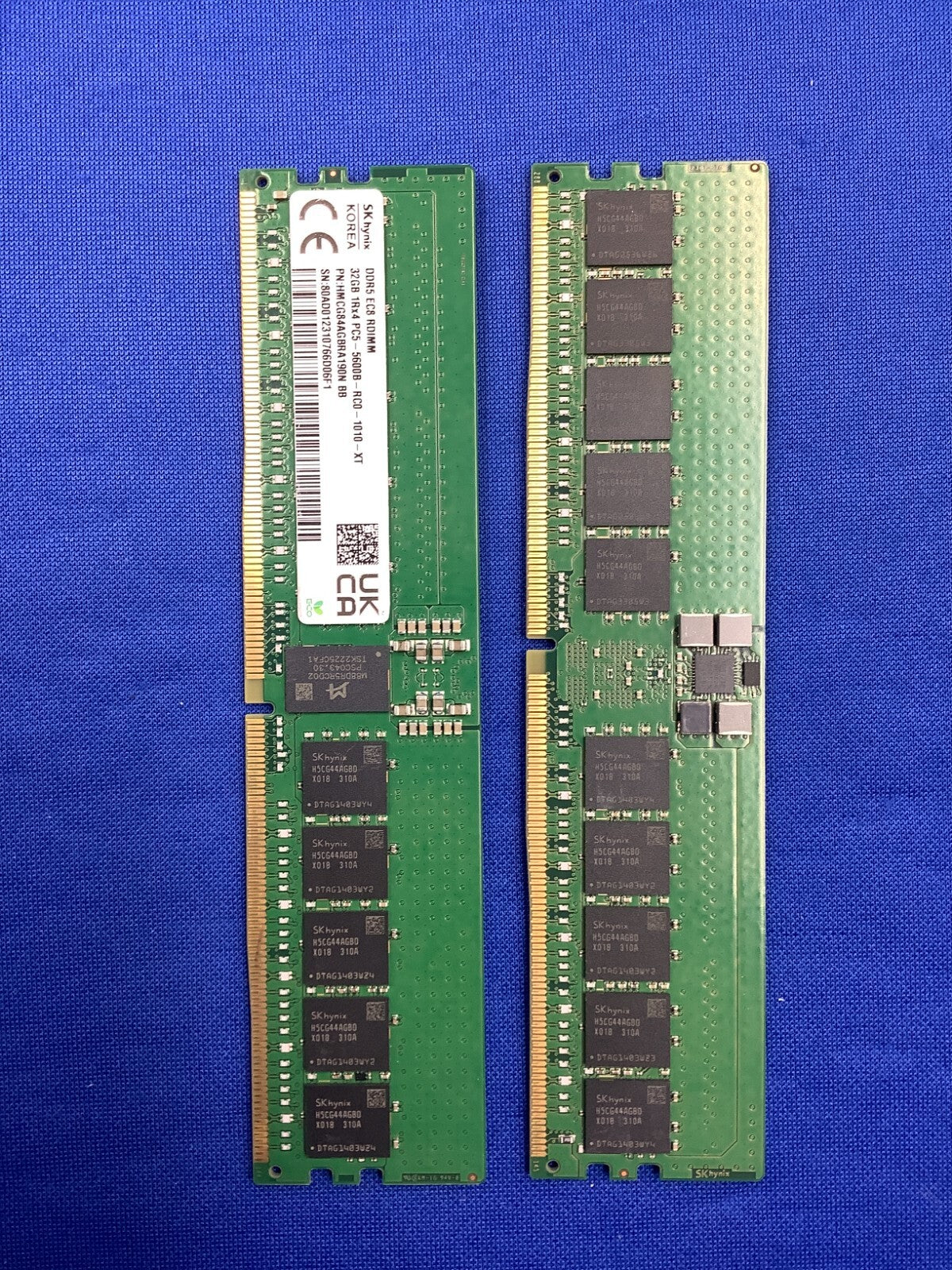 HMCG84AGBRA190N HYNIX 32GB (1X32GB) 1RX4 PC5-5600B RDIMM MEMORY