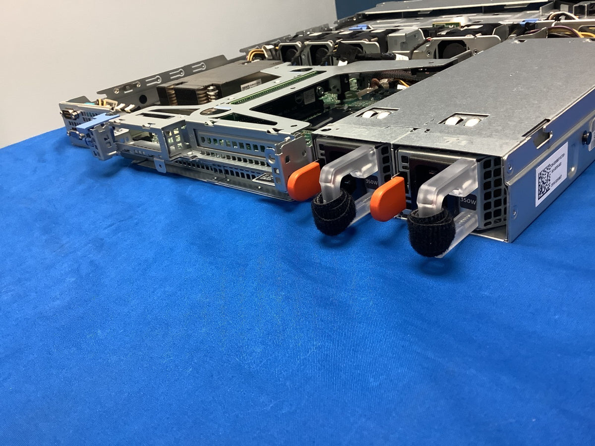 Dell PowerEdge R340 chassis with fans, cables and heatsink No RAM, HDD, CPU, GPU