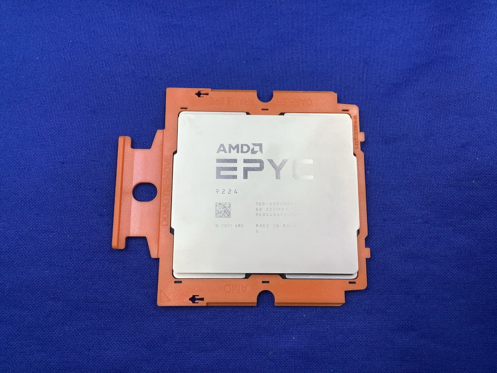 AMD EPYC 9224 24-Core 2.5GHz  SP5 64MB 200W CPU 100-000000939 NO VENDOR LOCK
