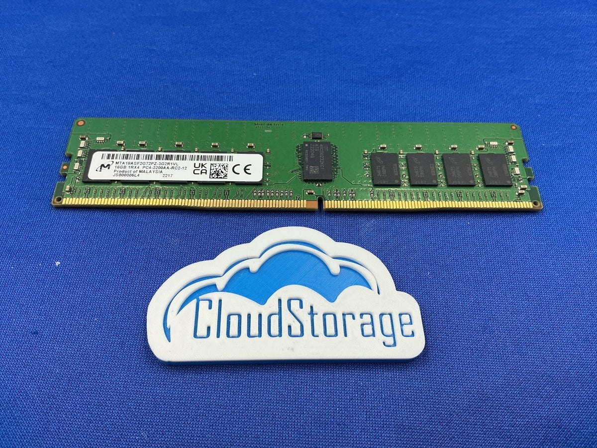 MTA18ASF2G72PZ-3G2R1 MICRON 16GB (1X16GB) 1RX4 PC4-3200AA MEMORY