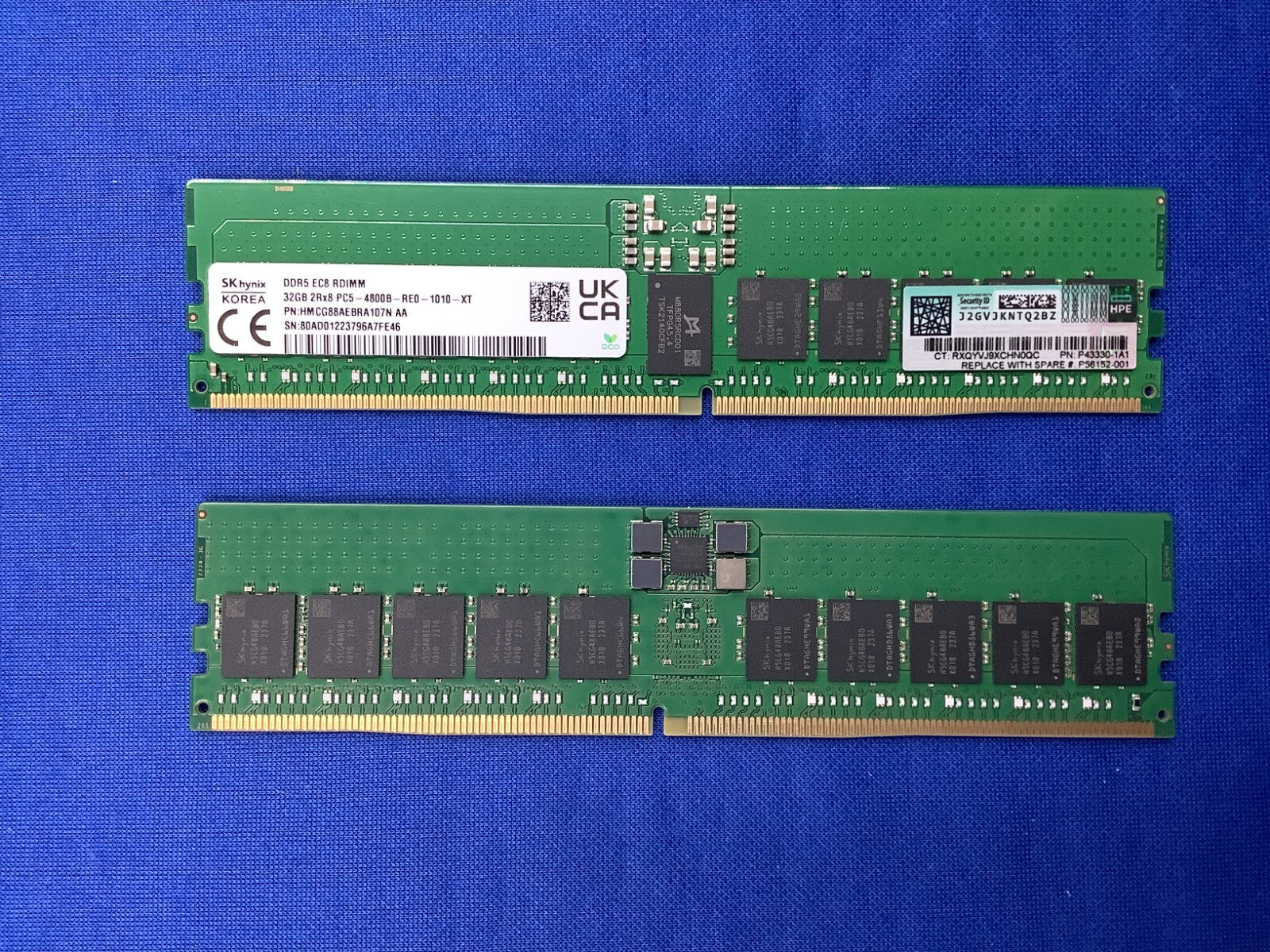 P43330-1A1 HPE 32GB 2RX8 PC5-4800B SMART MEMORY P56152-001 P50311-B21