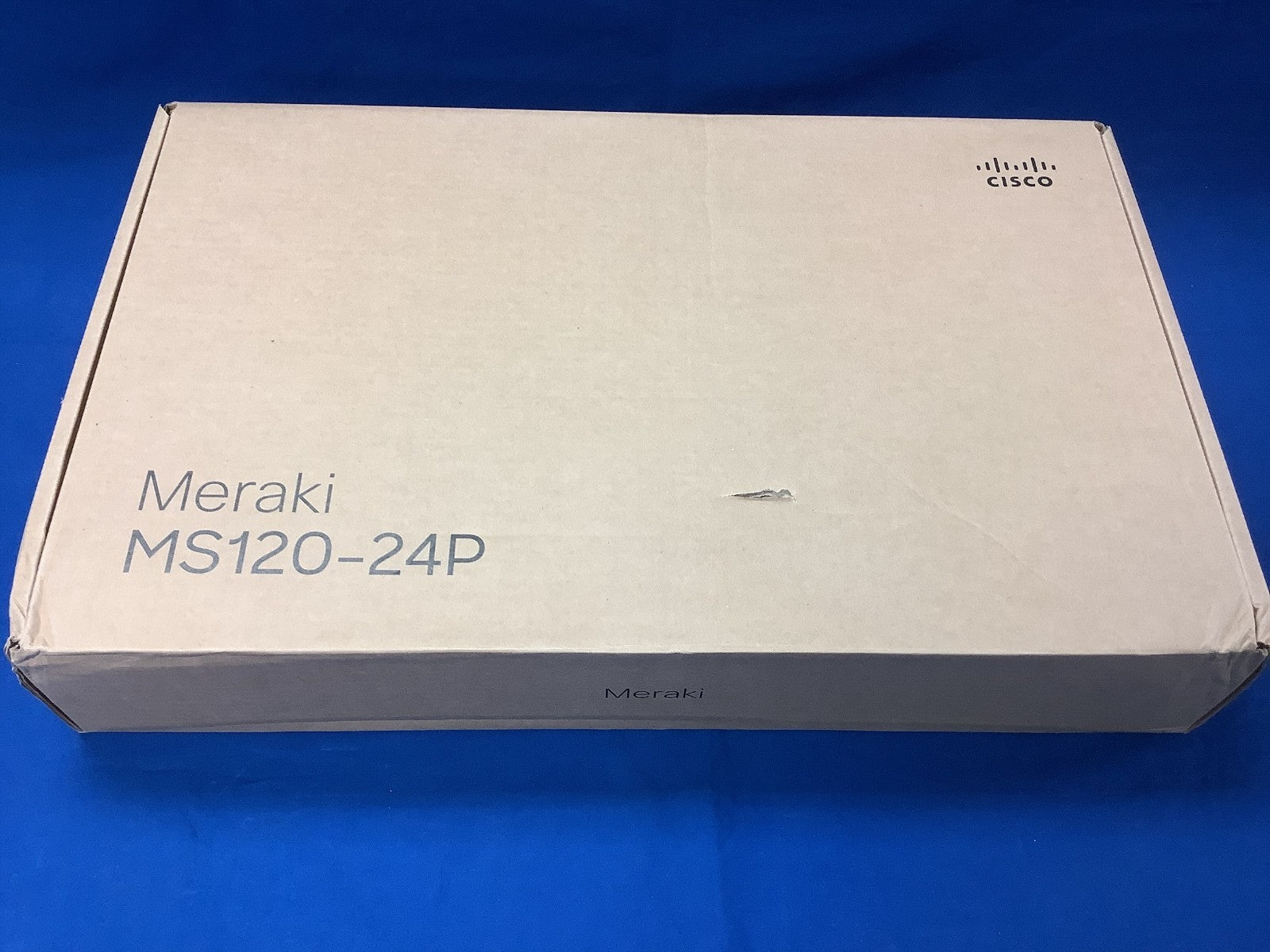 UNCLAIMED Cisco Meraki MS120-24P-HW 24-Ports PoE Ethernet Switch NOB