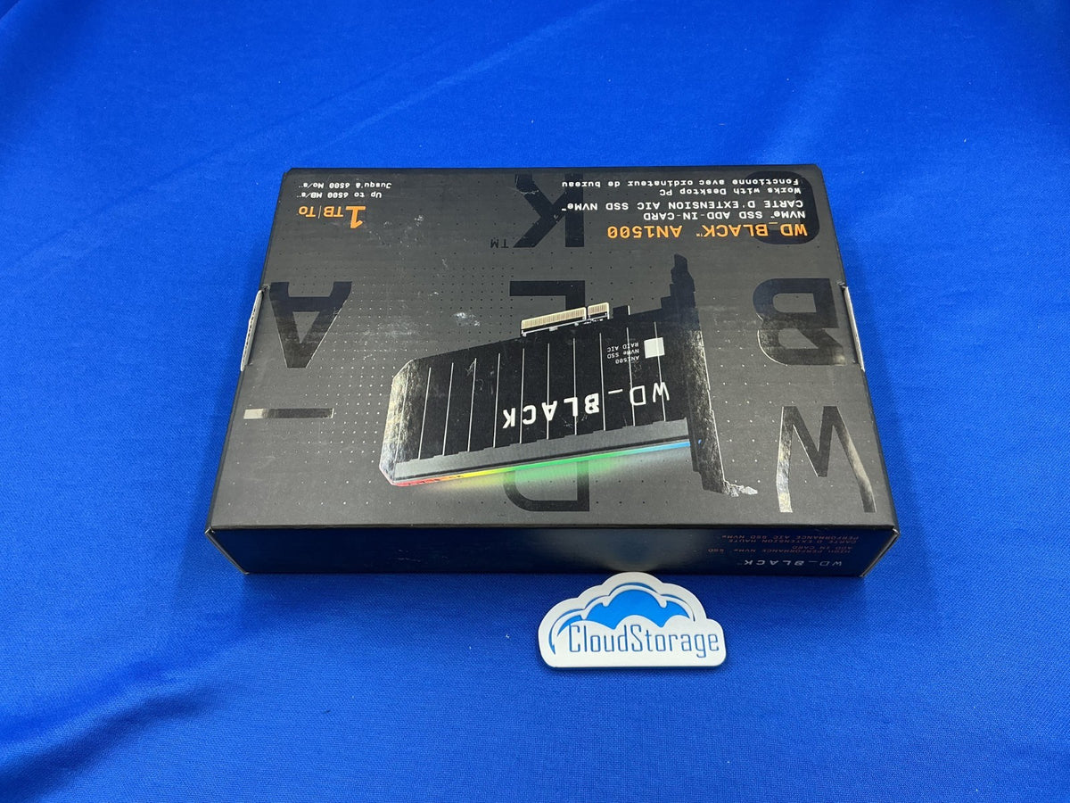 WDS100T1X0L WD BLACK AN1500 NVMe AIC 1TB PCI-Express 3.0 x8 Internal SSD