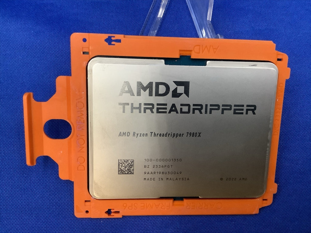 AMD Ryzen Threadripper 7980X 5.1 GHz, 64 Cores, Socket sTR5 Processor unlocked