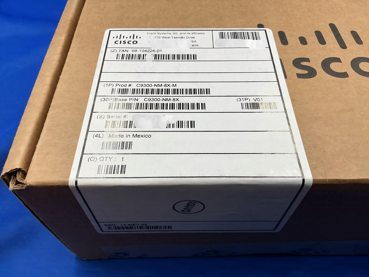 New C9300-NM-8X-M Cisco Meraki C9300 8 x 10GE Network Module