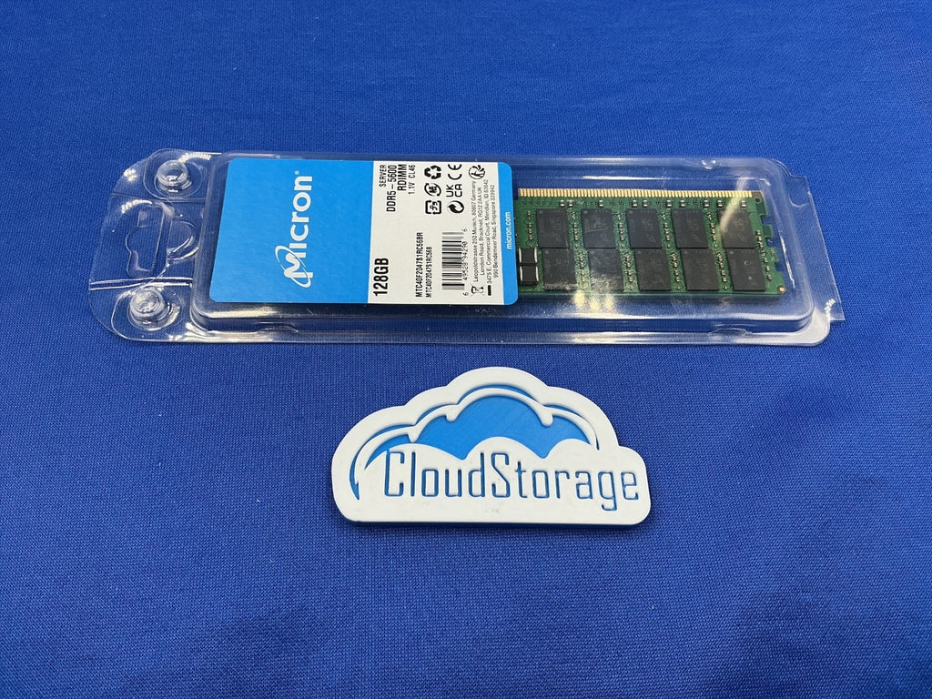 MTC40F2047S1RC56BB1 MICRON 128GB (1X128GB) 2RX4 PC5-5600B RDIMM MEMORY