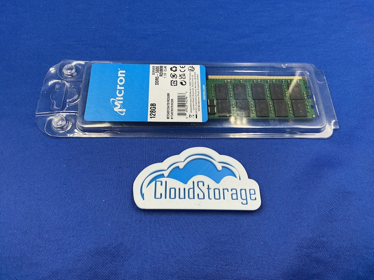 MTC40F2047S1RC56BB1 MICRON 128GB (1X128GB) 2RX4 PC5-5600B RDIMM MEMORY