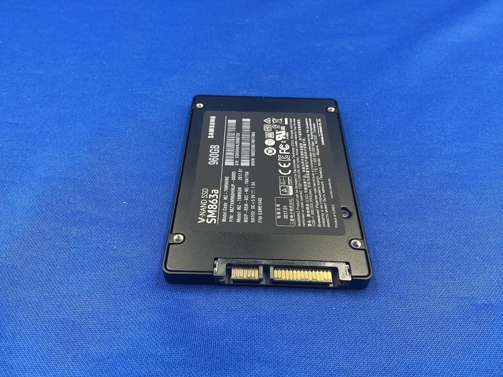 MZ-7KM960N Samsung SM863a Series 960GB SATA 6Gbps 2.5" SSD MZ7KM960HMJP-00005