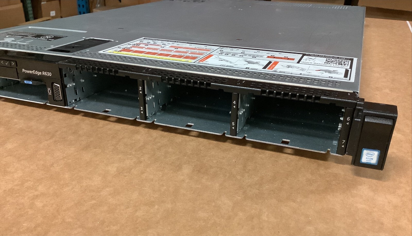 DELL PowerEdge R630 8bay with MOBO 02C2CP, PCIE board, 2 X750w PSU, 1X 0K43RY