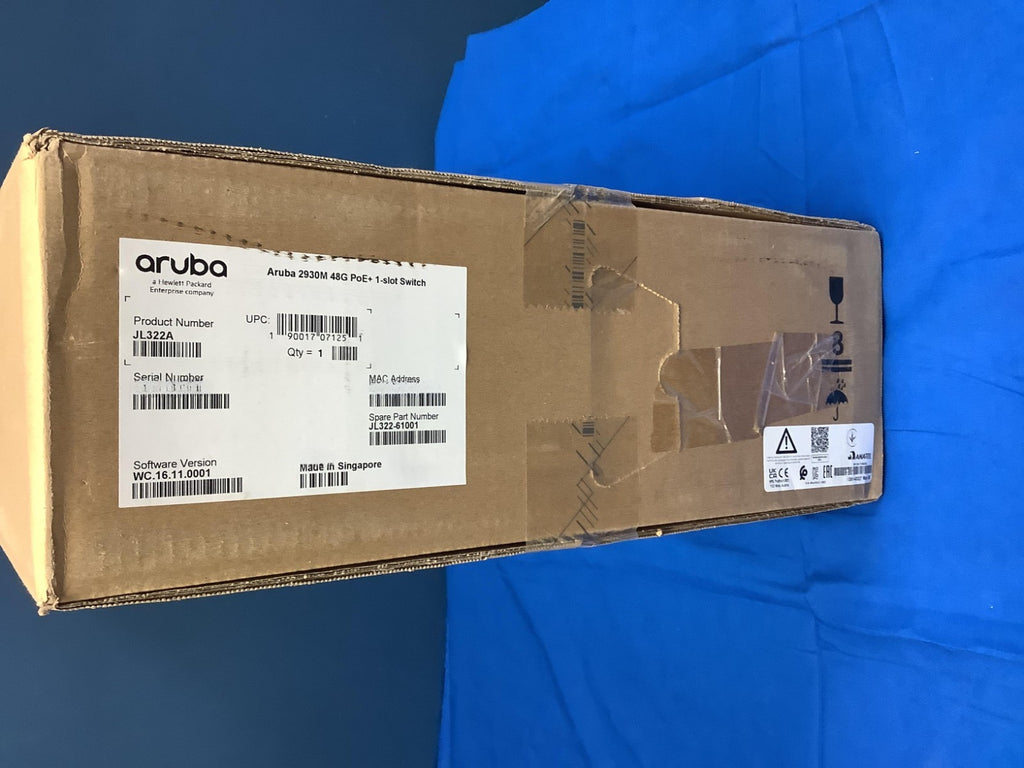 JL322A HPE Aruba 48-Port Gigabit PoE+ 2930M 48G PoE+ Switch