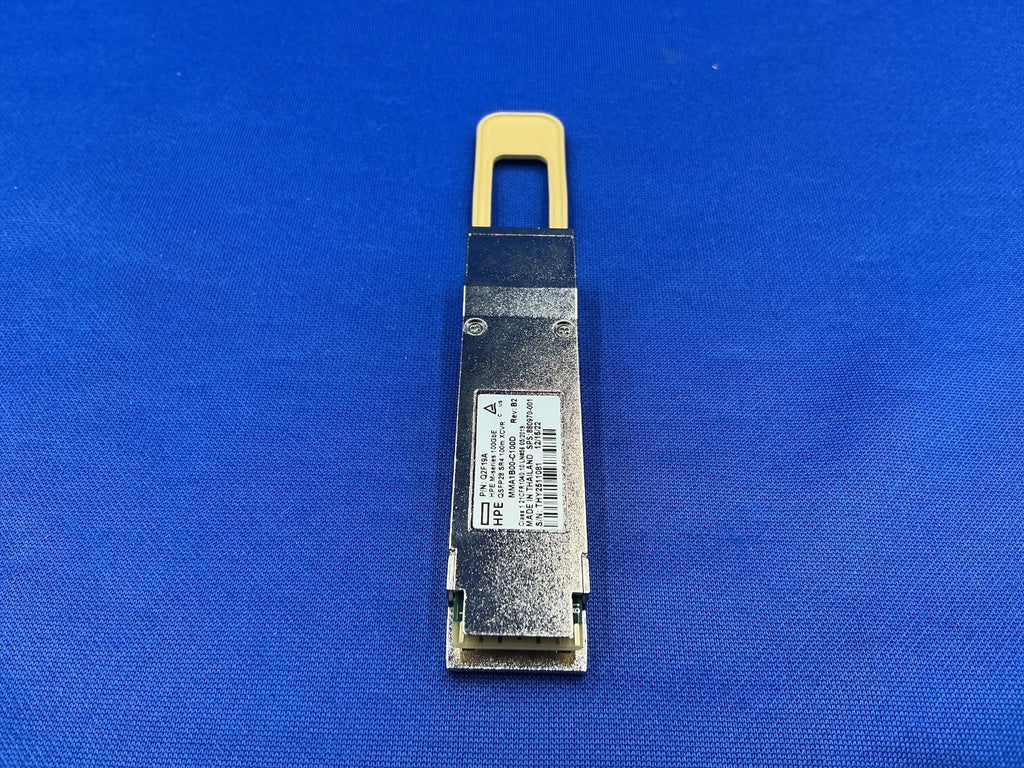Q2F19A HPE 100Gbe QSFP28 SR4 100m Transceiver MMA1B00-C100D