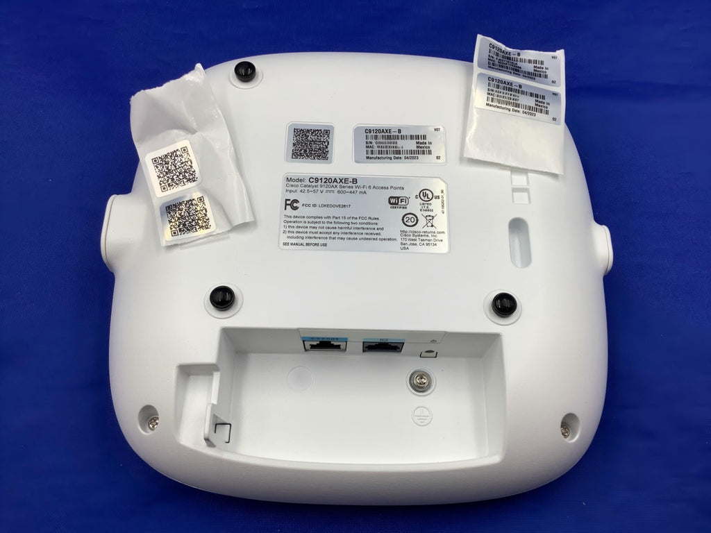 Cisco Catalyst 9120AXE WiFi 6 802.11ax Wireless Access Point C9120AXE-B