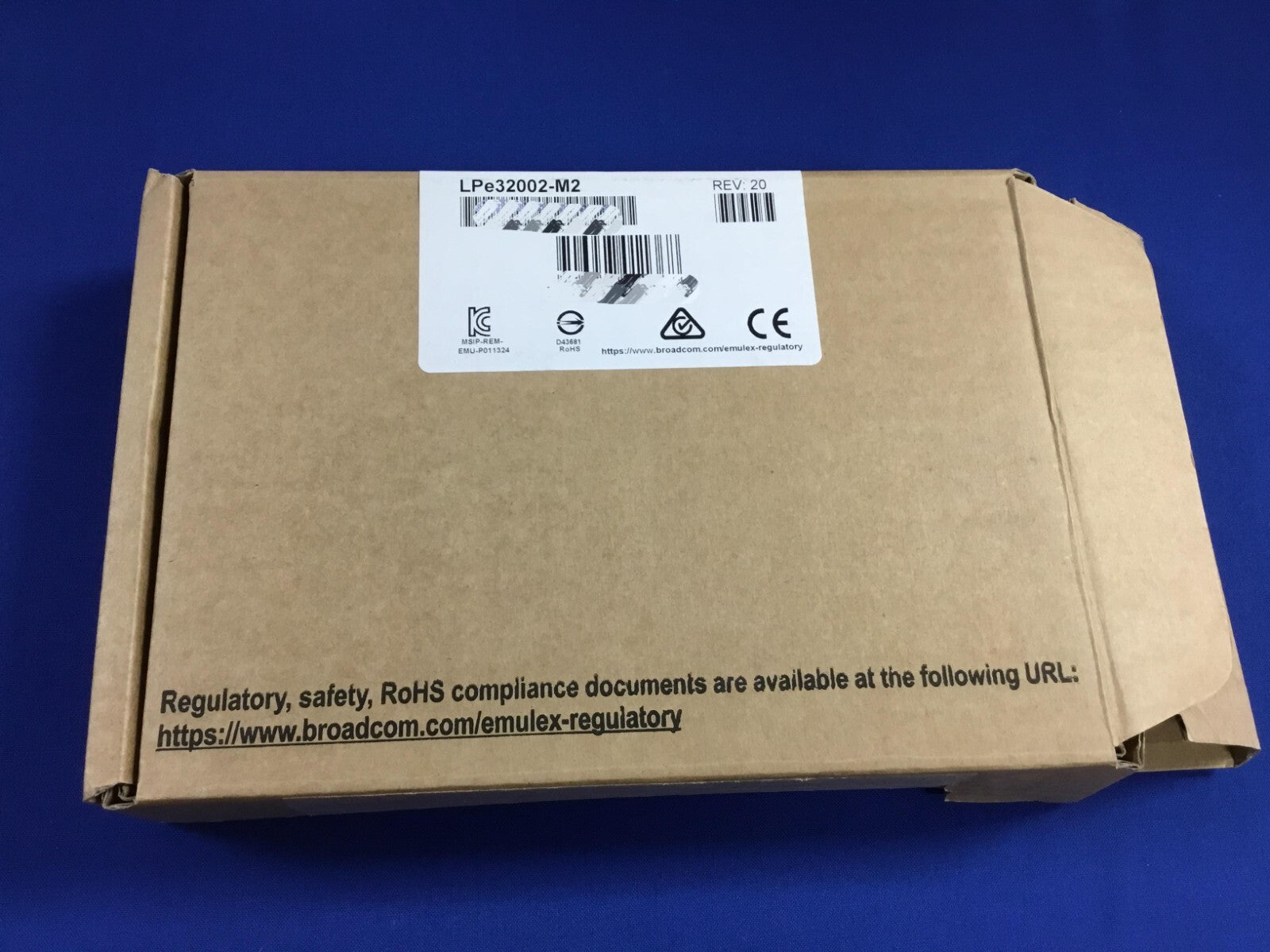 NOB EMULEX  LPE32002 Gen 6 (32GFC) dual-port HBA LPE32002-M2