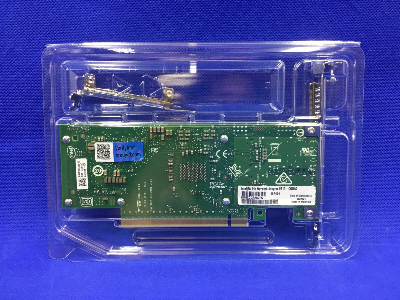 E810-CQDA2 Intel 100GbE 2Port QSFP28 Eth Adapter E810CQDA2 E810CQDA2G2P5
