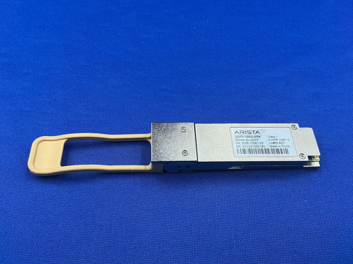 QSFP-100G-SR4 Arista networks XVR-10067-20 100GBASE-SR4 100GB QSFP 850nm SFP
