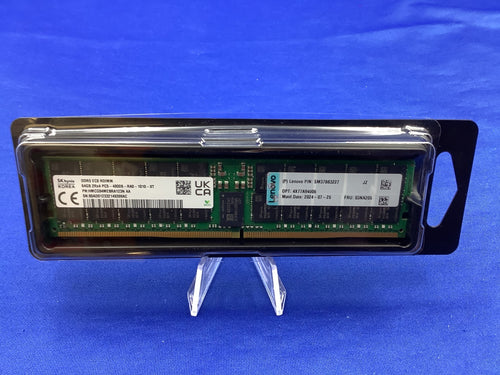 03NA205 LENOVO 64G (1X64GB) 2RX4 PC5-4800B RDIMM MEMORY 4X77A94006