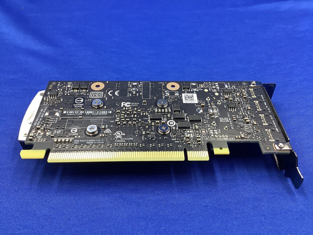 1DX71 G7T21 DELL Quadro P1000 4GB GDDR5 PNY-VCQP1000 Graphics Card 0G7T21 01DX71