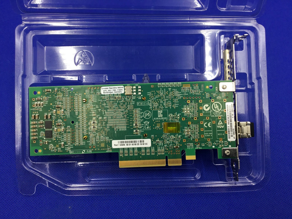 QW971A HP StoreFabric SN1000Q 16GB 1-port PCIe FC HBA 699764-001 QLE2660-HP