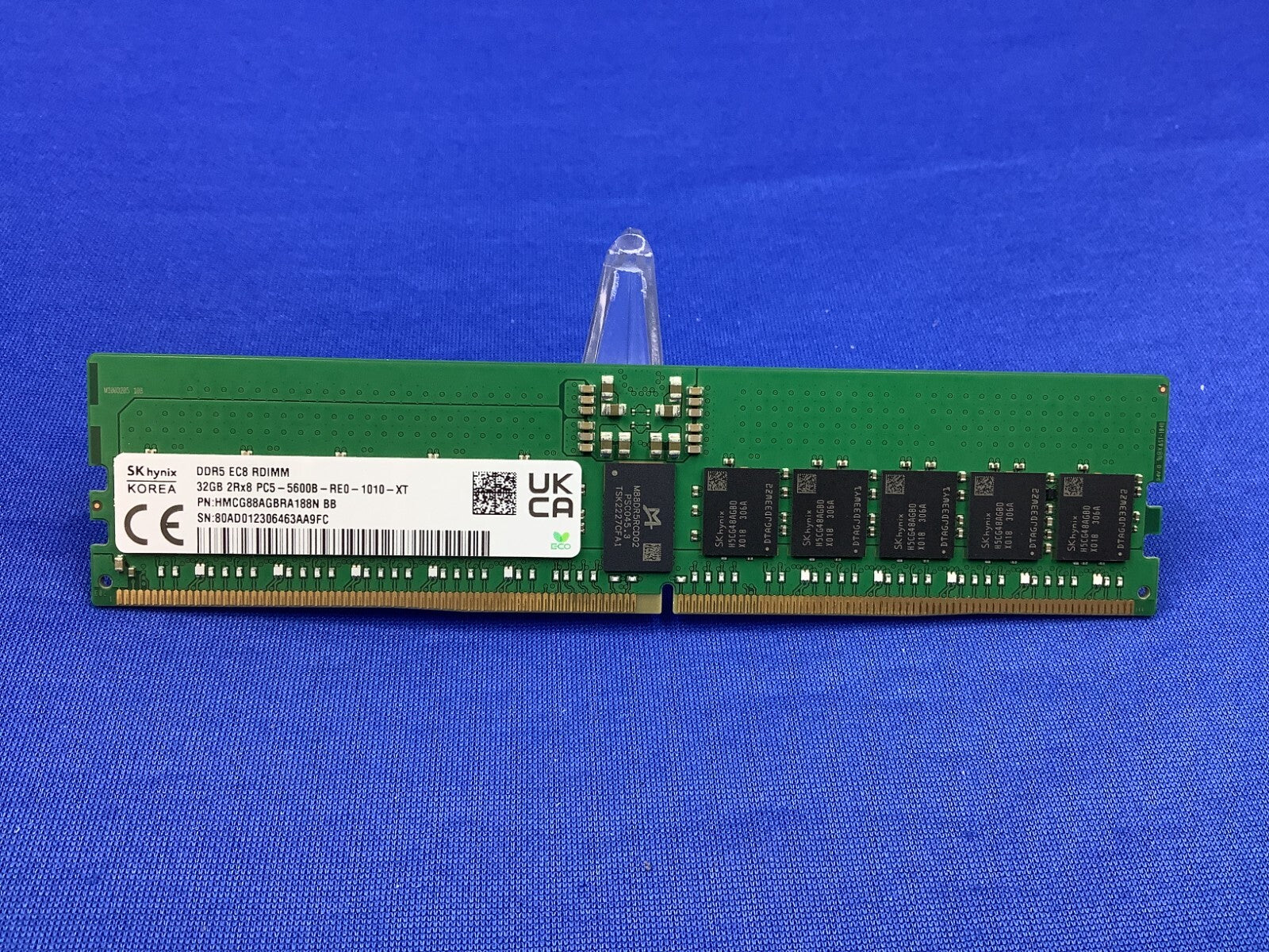 HMCG88AGBRA188N HYNIX 32GB (1X32GB) 2Rx8 PC5-5600B EC8 RDIMM MEMORY