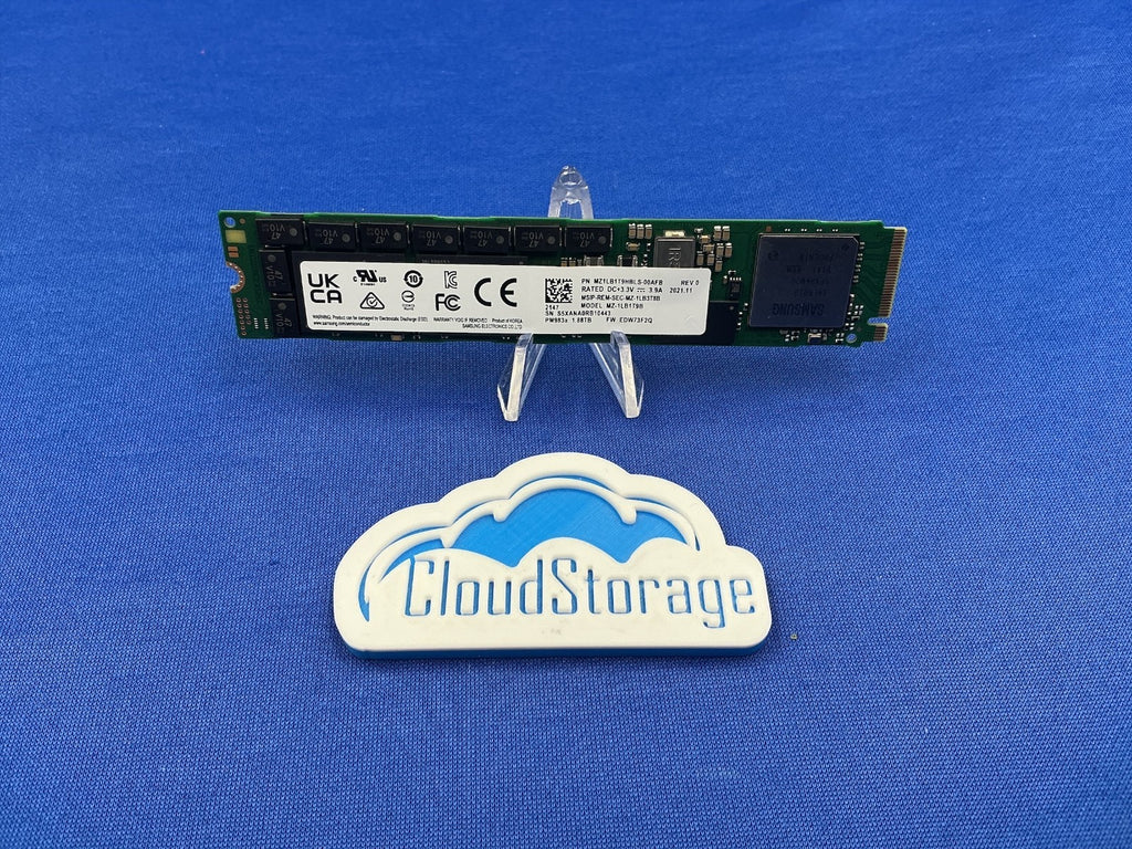 MZ-1LB1T9B Samsung PM983a 1.92TB NVMe PCIe M.2 22110 1.88TB MZ1LB1T9HBLS-00AFB