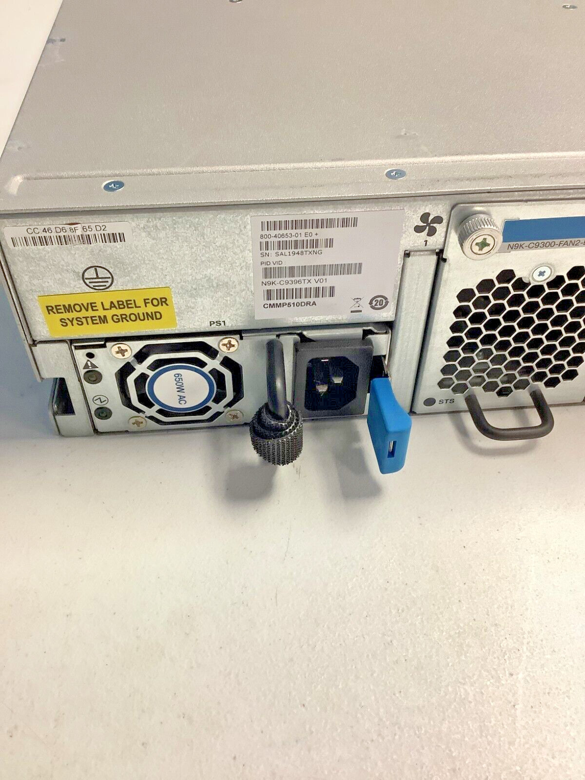 N9K-C9396TX CISCO NEXUS 9396TX 48P 1/10G SFP+ 12P 40G QSFP SWITCH V01