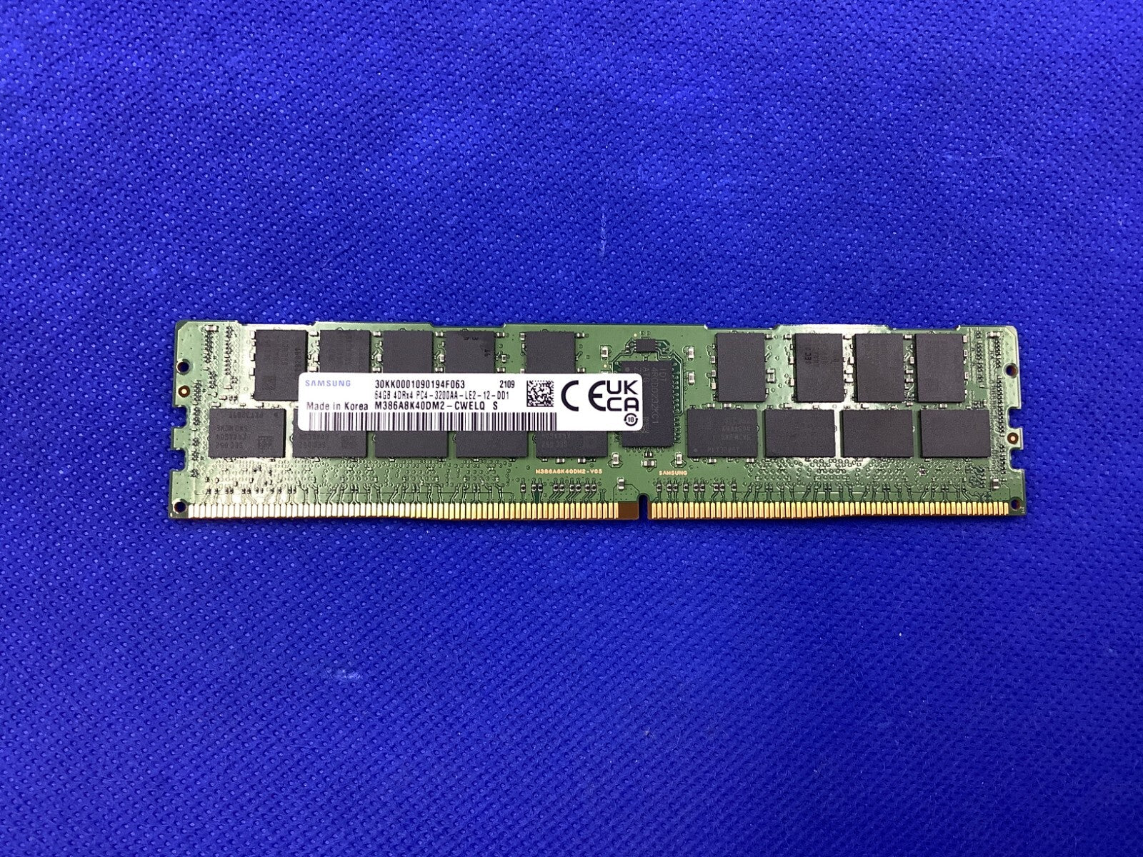 M386A8K40DM2-CWE SAMSUNG 64GB (1x64GB) 4DRx4 PC4-3200AA MEMORY