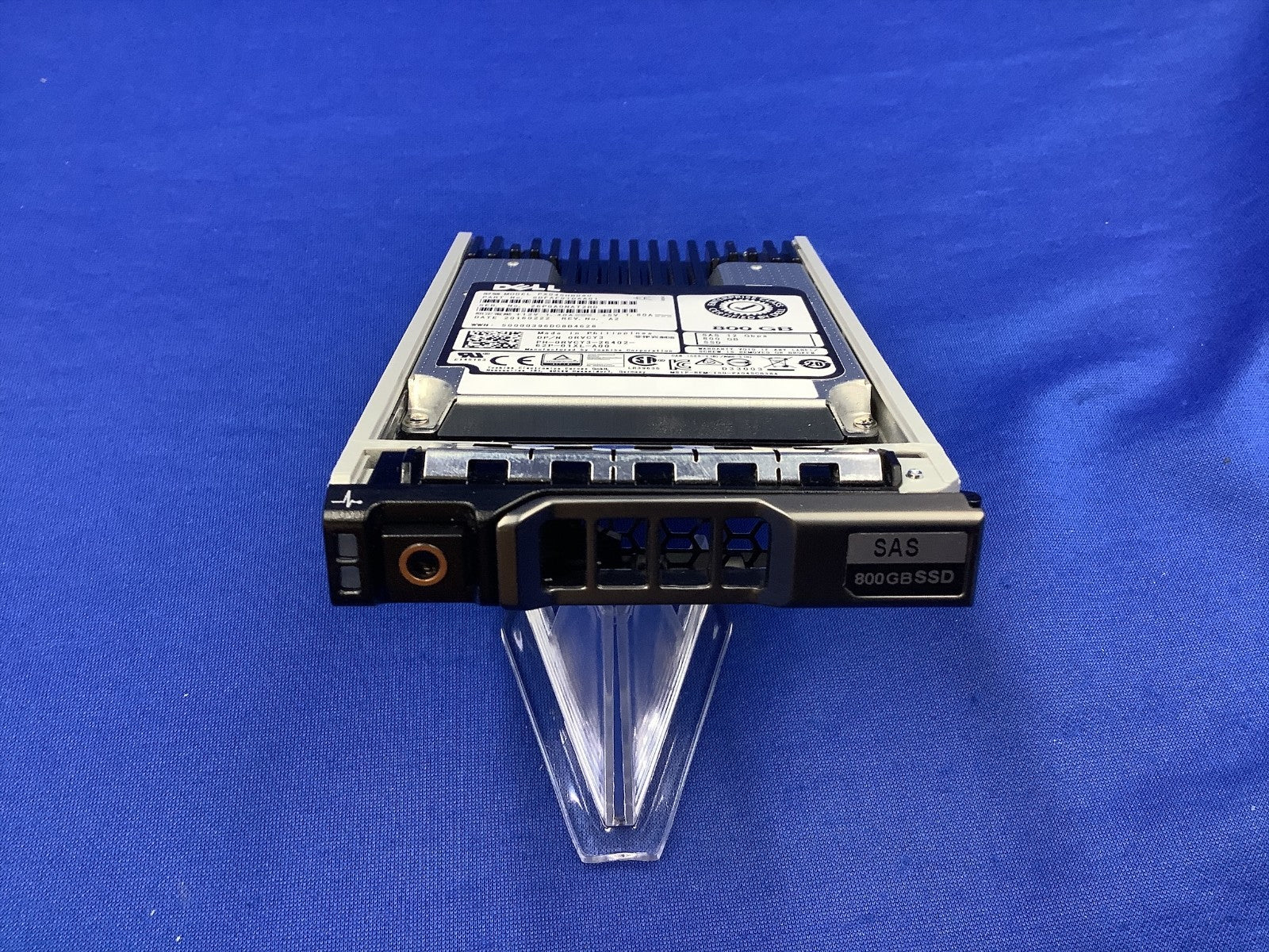 RVCY3 Dell 800GB 12Gb/s SAS 2.5in WI MLC SSD SDFAF01DAA01 0RVCY3