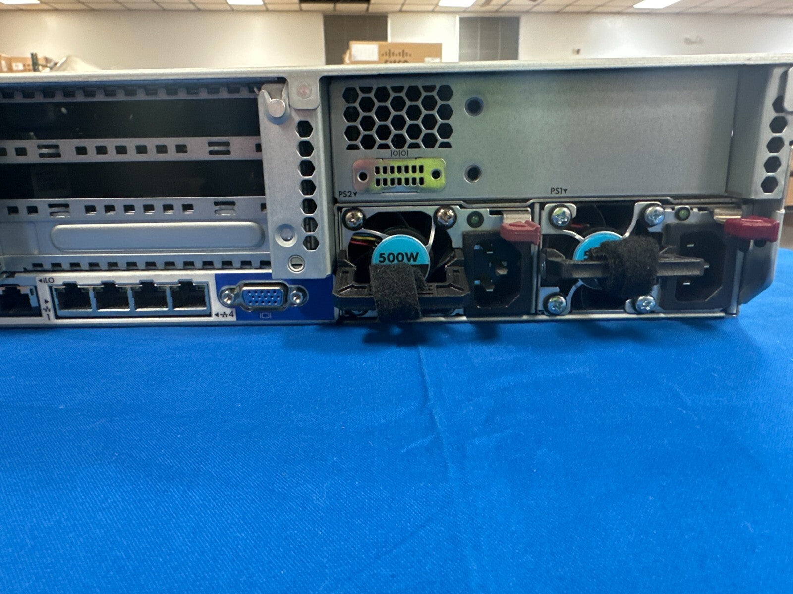 719064-B21 HP ProLiant DL380 Gen9 16SFF SERVER No CPU, RAM, No HDD- 2x500W PSU