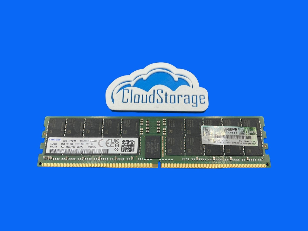 HPE P69721-1A1 P64986-B21 64GB DDR5-6400 2Rx4 ECC RDIMM SmartMemory P65248-001