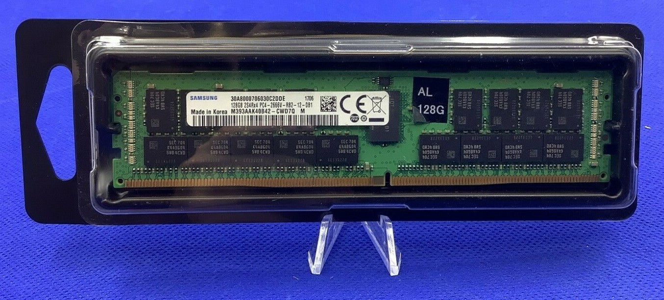 M393AAK40B42-CWD SAMSUNG 128GB 2S4Rx4 PC4-2666V  ECC RDIMM Server Memory