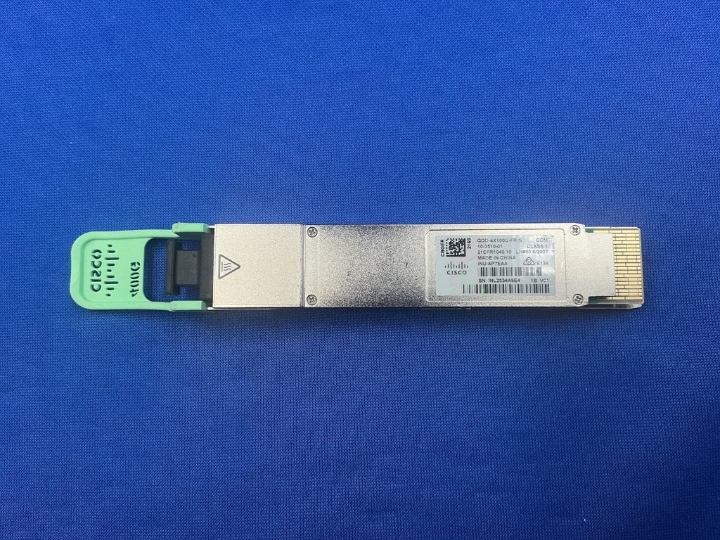 QDD-4X100G-FR-S CISCO QSFP-DD Transceiver Module 4x 100gb-FR1 Mpo 12-2km Paralle