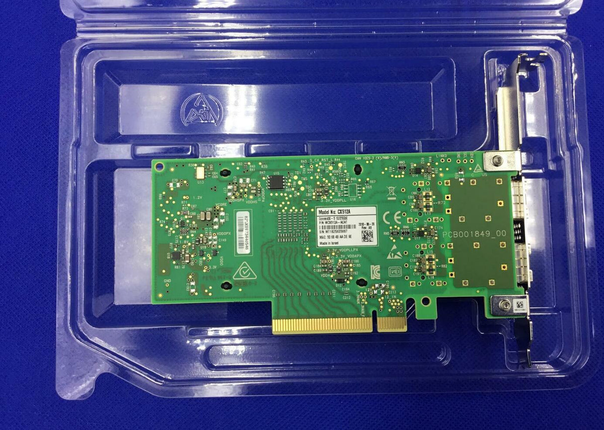 MCX512A-ACAT Mellanox ConnectX-5 EN 10/25GbE Dual-Port SFP28 PCIe 3.0 x8 Adapter