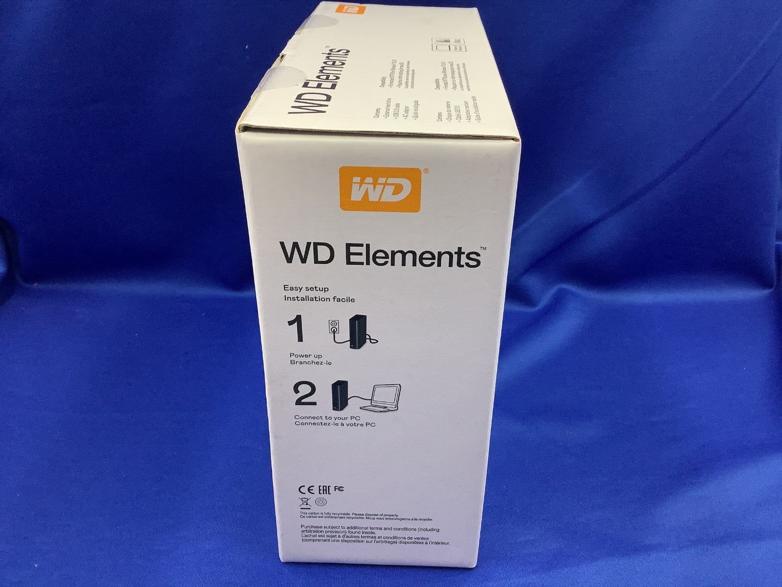 WDBWLG0120HBK-NESN WD 12TB Elements Desktop External Hard Drive WDBWLG0120HBK-XB
