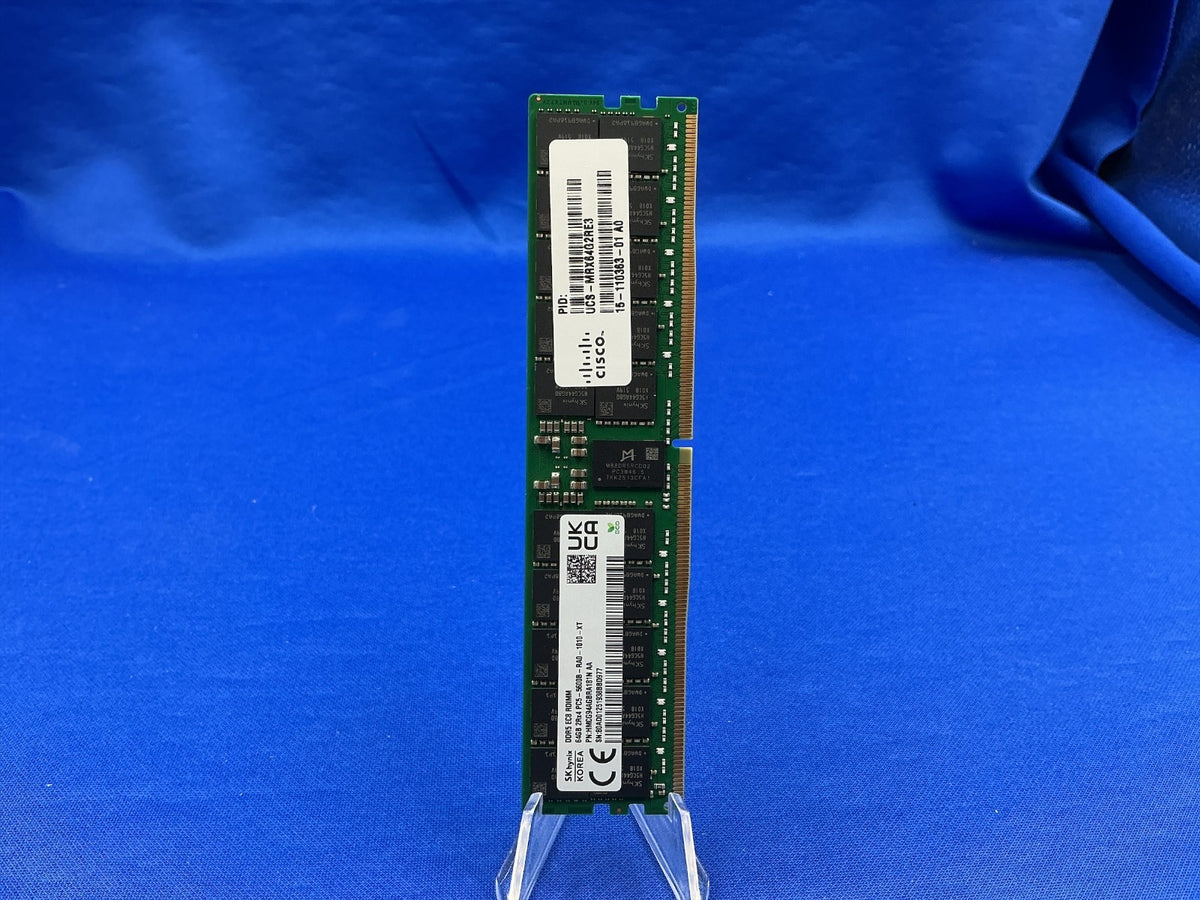 UCS-MRX64G2RE3 CISCO 64G (1X64GB) 2RX4 PC5-5600B RDIMM MEMORY