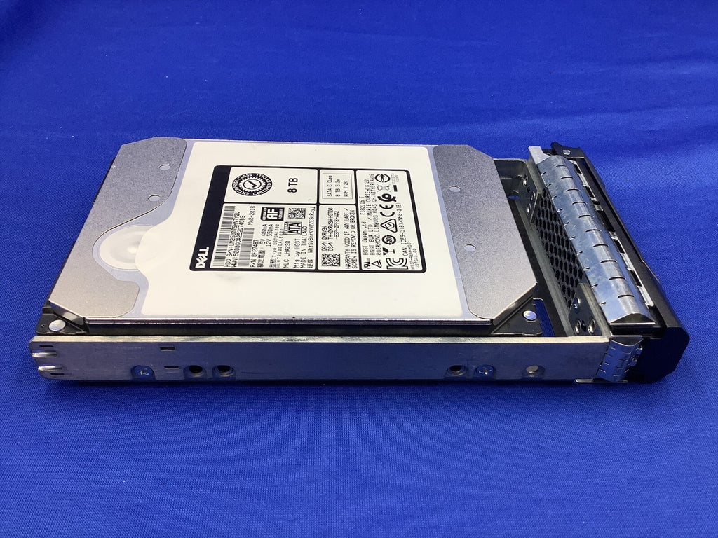 KRV2W DELL 8TB 7.2K SATA 3.5" 6Gb/s 512e HDD WITH DELL 094R4K Dell 3.5" LFF Hard
