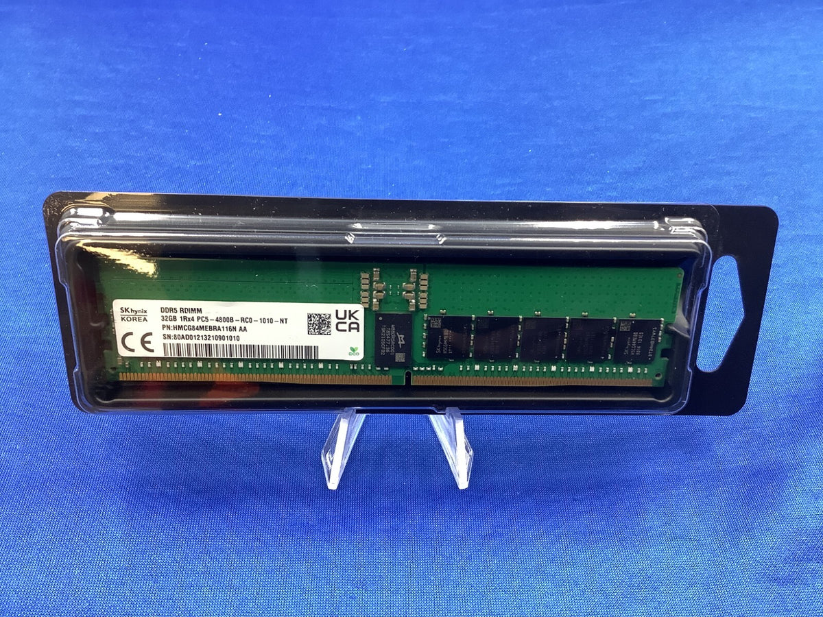 HMCG84MEBRA116N  HYNIX 32GB (1X32GB) 1RX4 PC5-4800B ECC RDIMM MEMORY