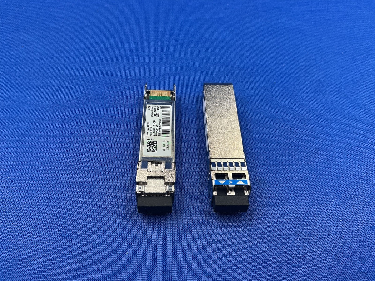 SFP-10G-LR-S Genuine Cisco 10GBASE-LR 10KM SMF SFP Module 10-3107-01